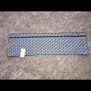 NWT Michael Kors black and grey infinity scarf